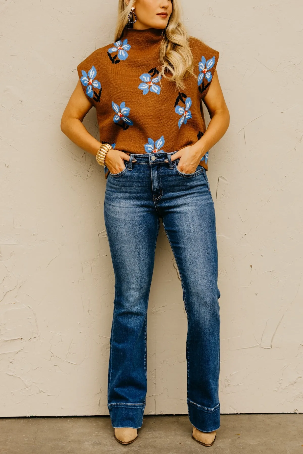 Vervet Denim | The Skylar Bootcut Trouser Denim