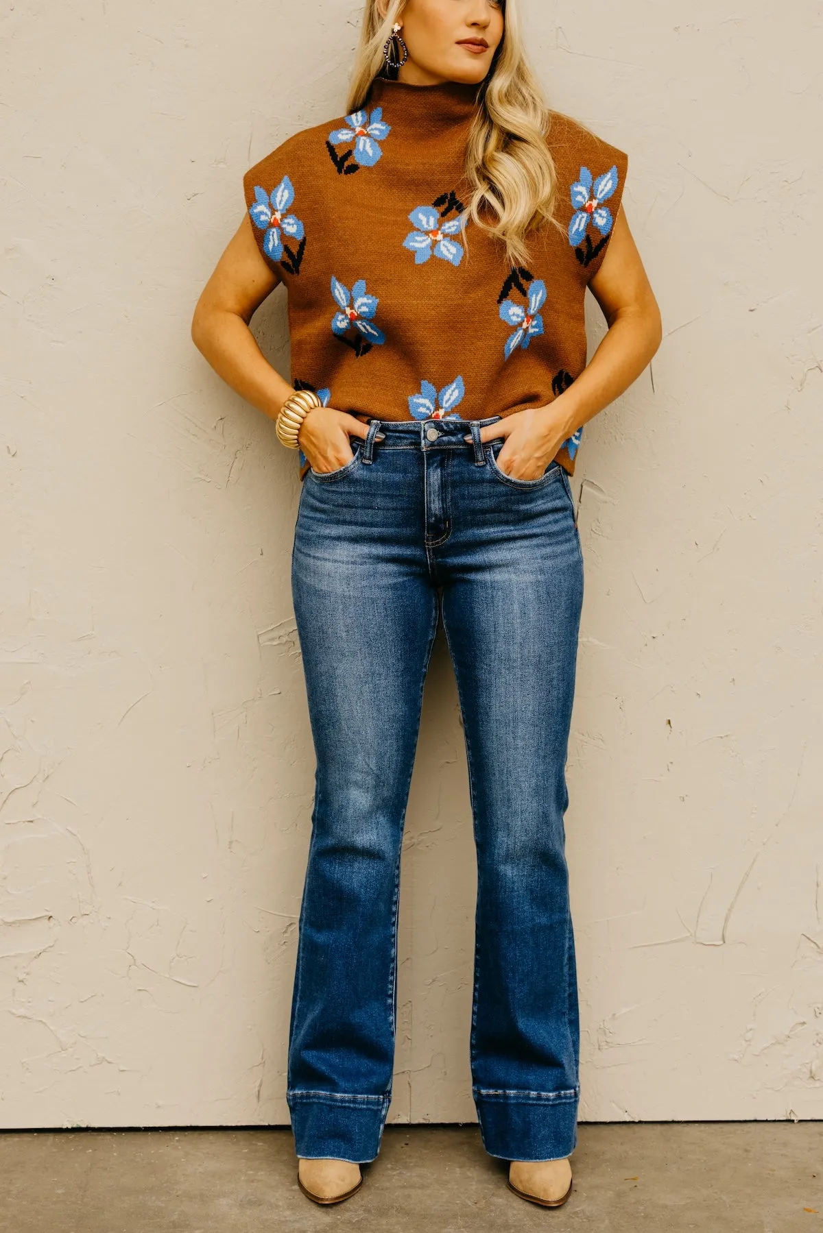 Vervet Denim | The Skylar Bootcut Trouser Denim