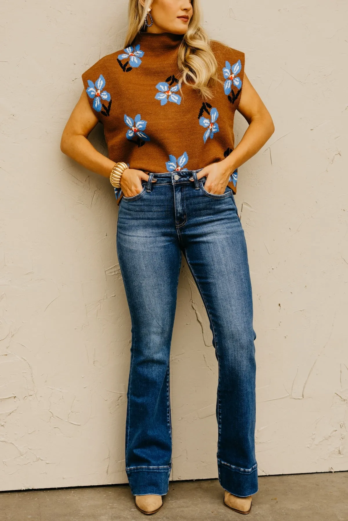 Vervet Denim | The Skylar Bootcut Trouser Denim