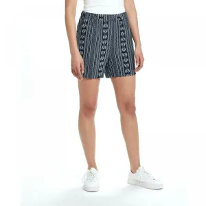 Weatherproof Vintage Women's Elastic Waist Linen Blend Casual Shorts