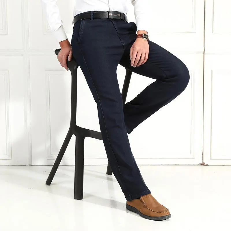 West Louis™ Elastic High Waist Casual Jeans