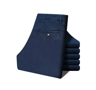 West Louis™ Elastic High Waist Casual Jeans