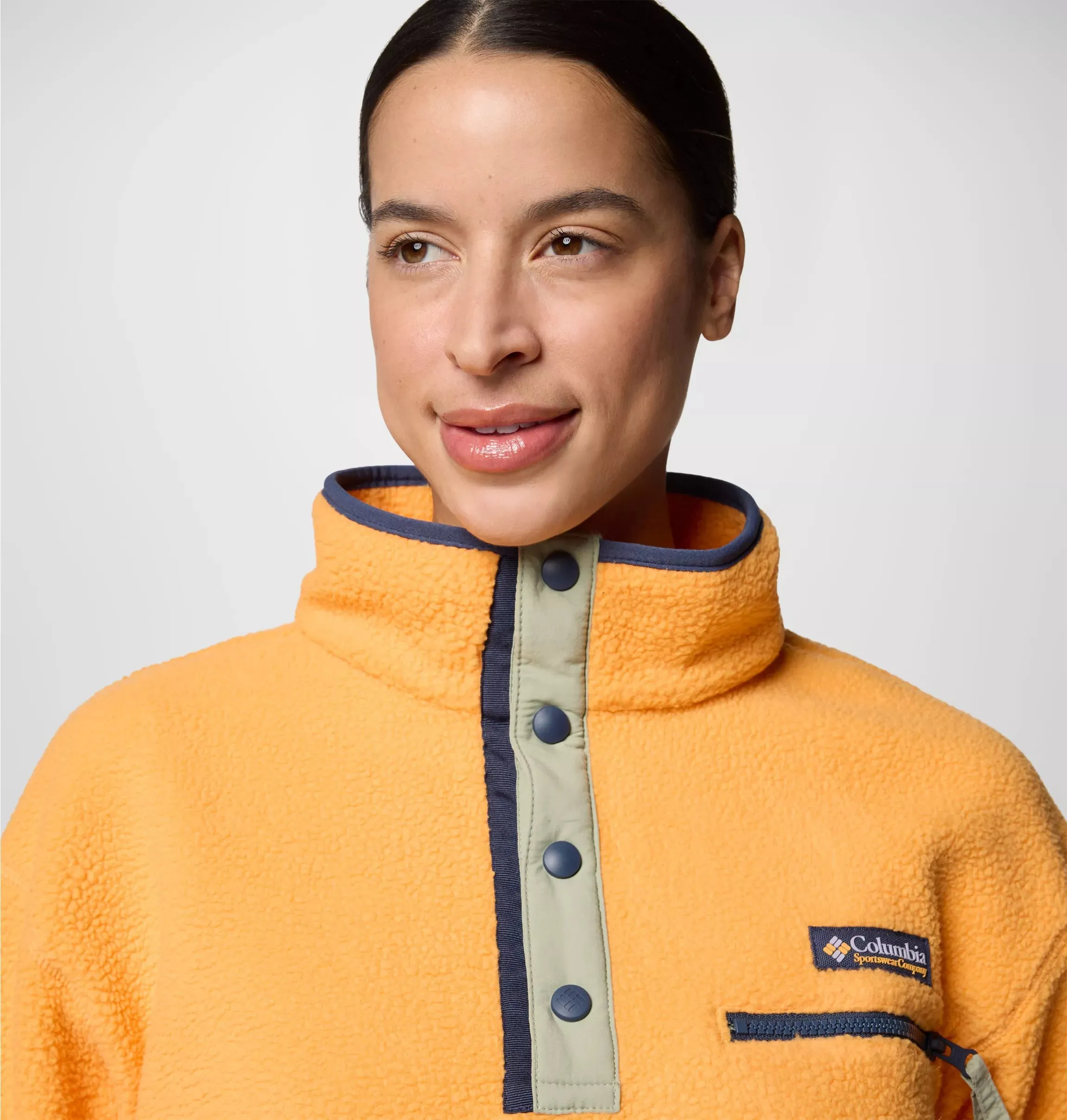 Women's Helvetia™ II Cropped Sherpa Half Snap Fleece