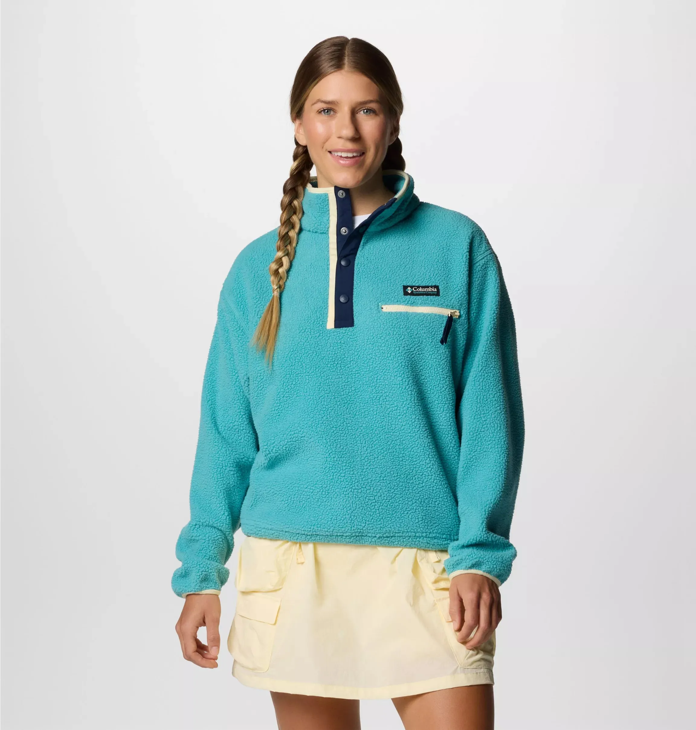 Women's Helvetia™ II Cropped Sherpa Half Snap Fleece