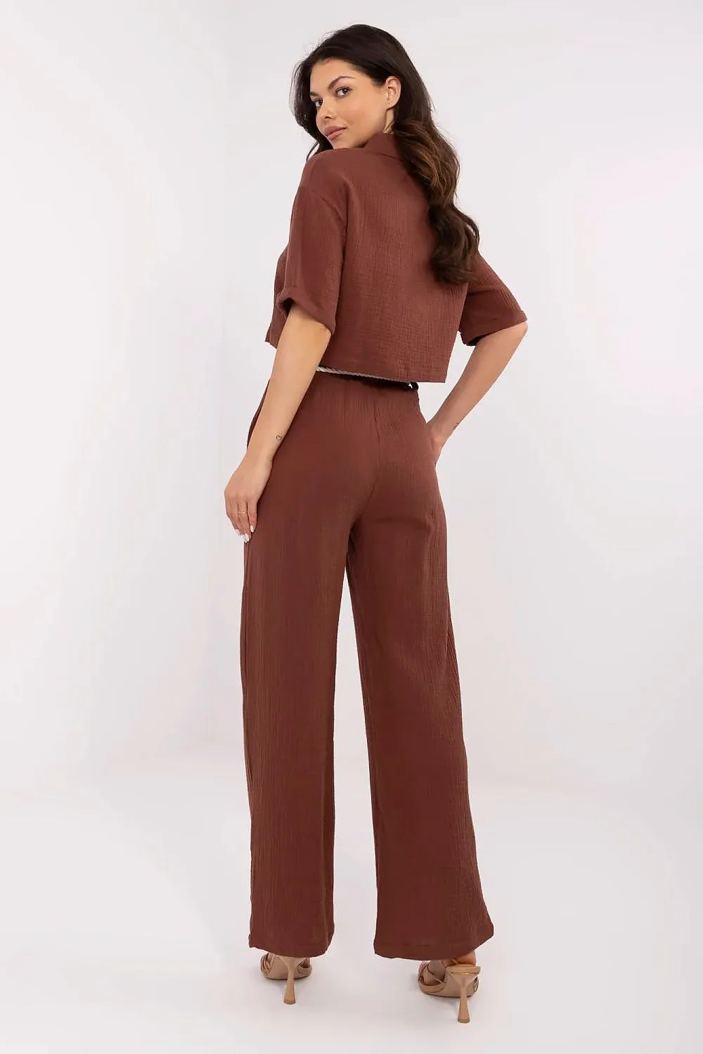 Women's stylish shirt and trousers set