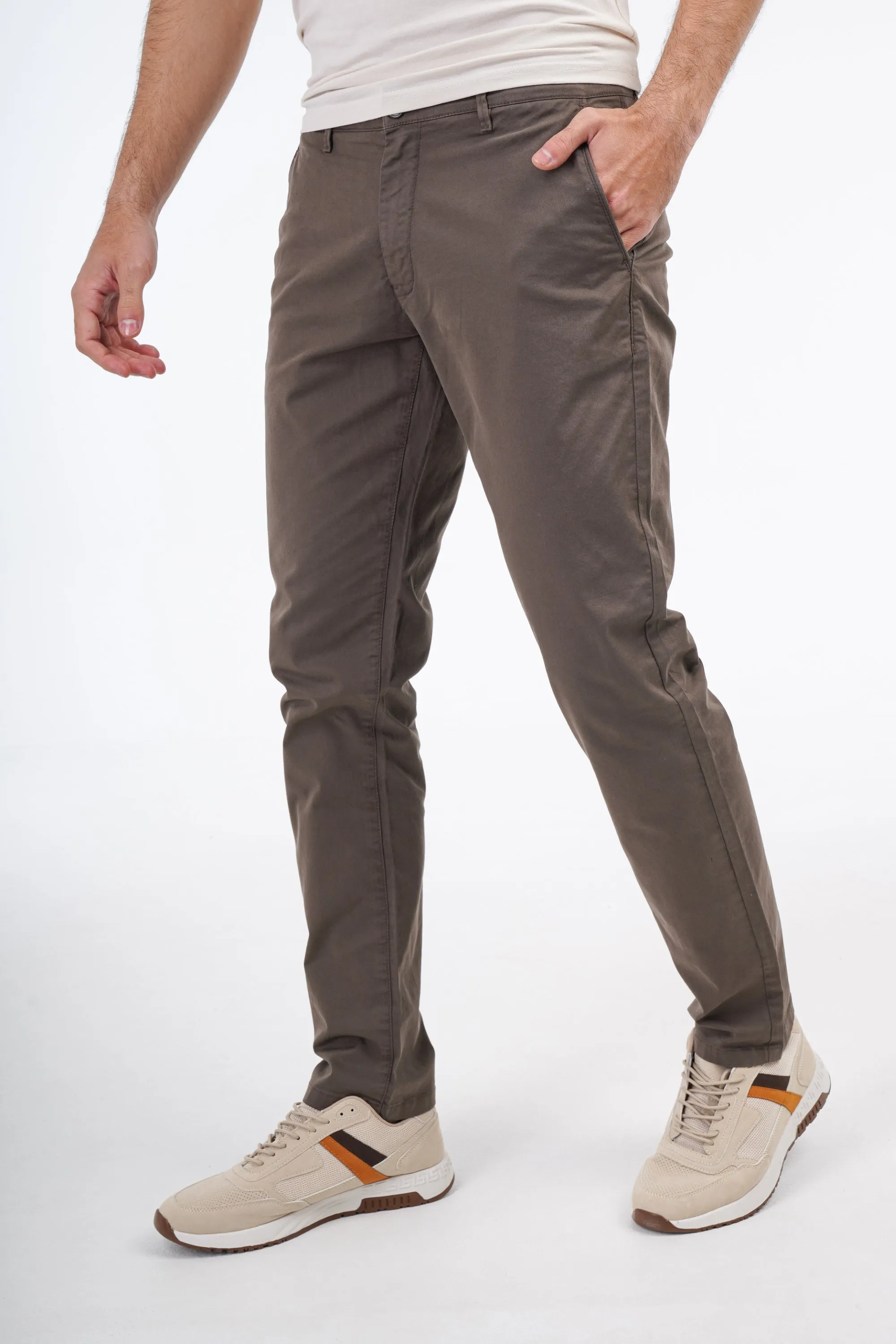 Wood Brown Pants