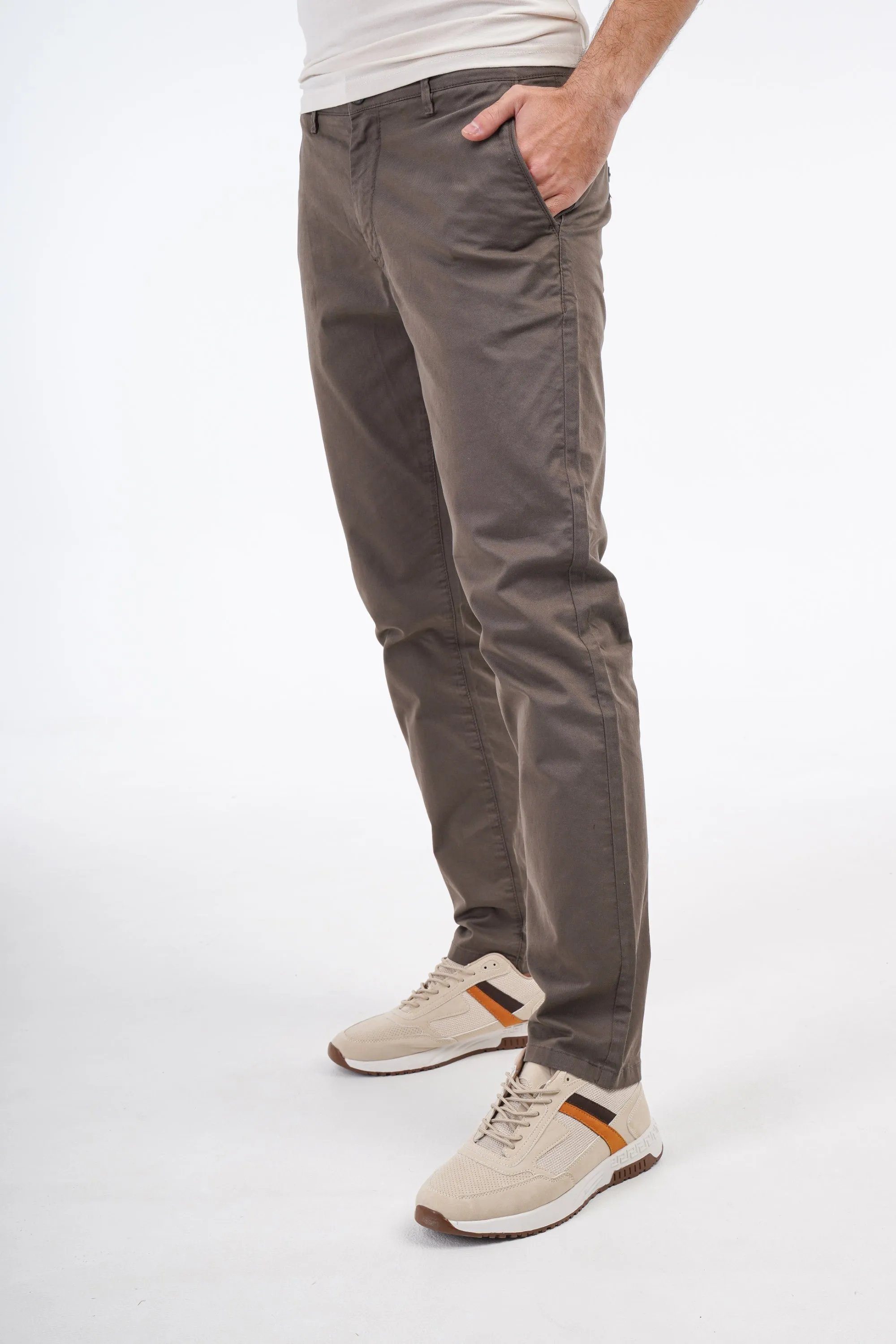Wood Brown Pants