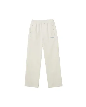 W's SMALL LETTER SWEAT STRAIGHT PT_IVORY