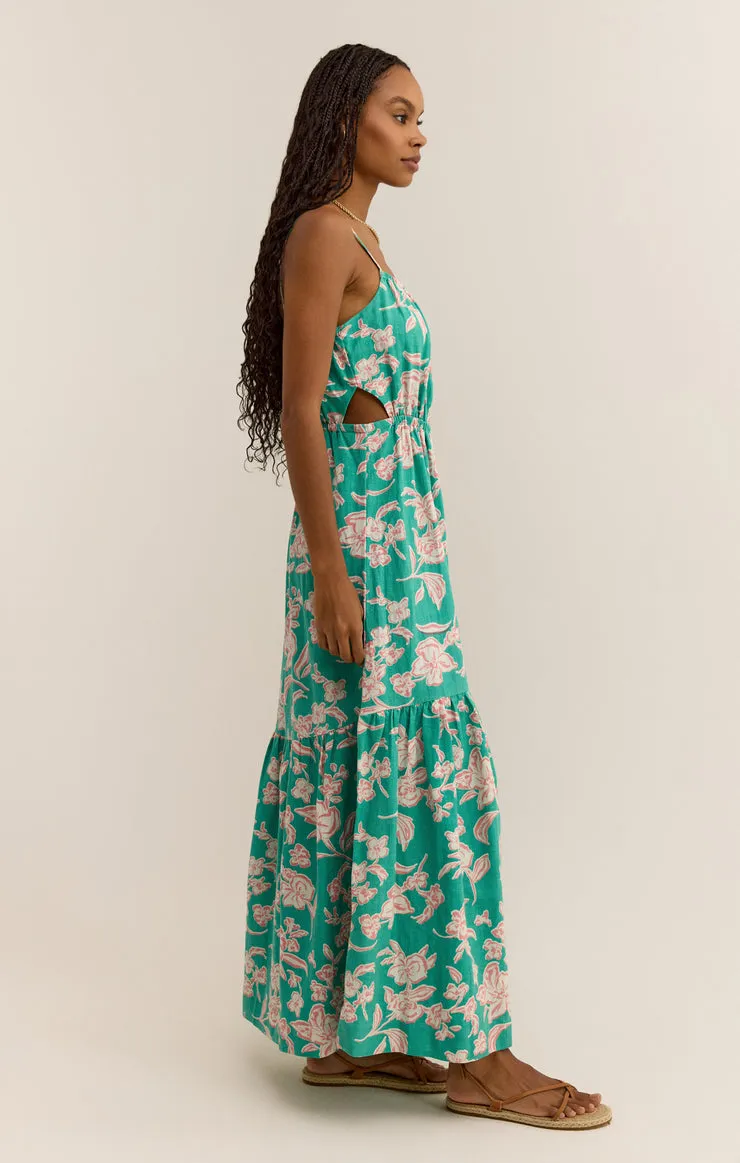 Z Supply Dewi Pacific Floral Maxi Dress