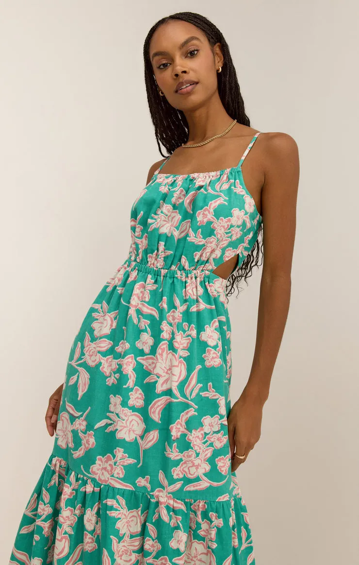 Z Supply Dewi Pacific Floral Maxi Dress