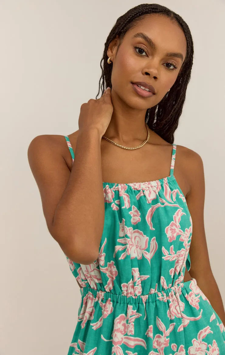 Z Supply Dewi Pacific Floral Maxi Dress