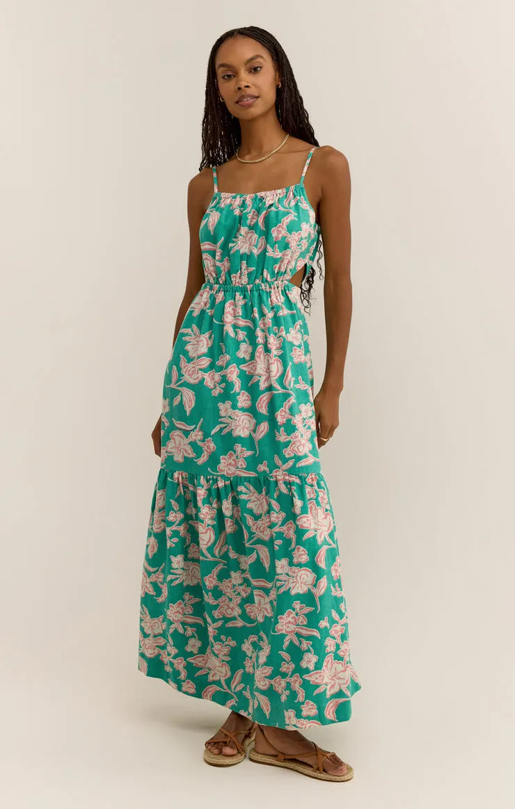 Z Supply Dewi Pacific Floral Maxi Dress