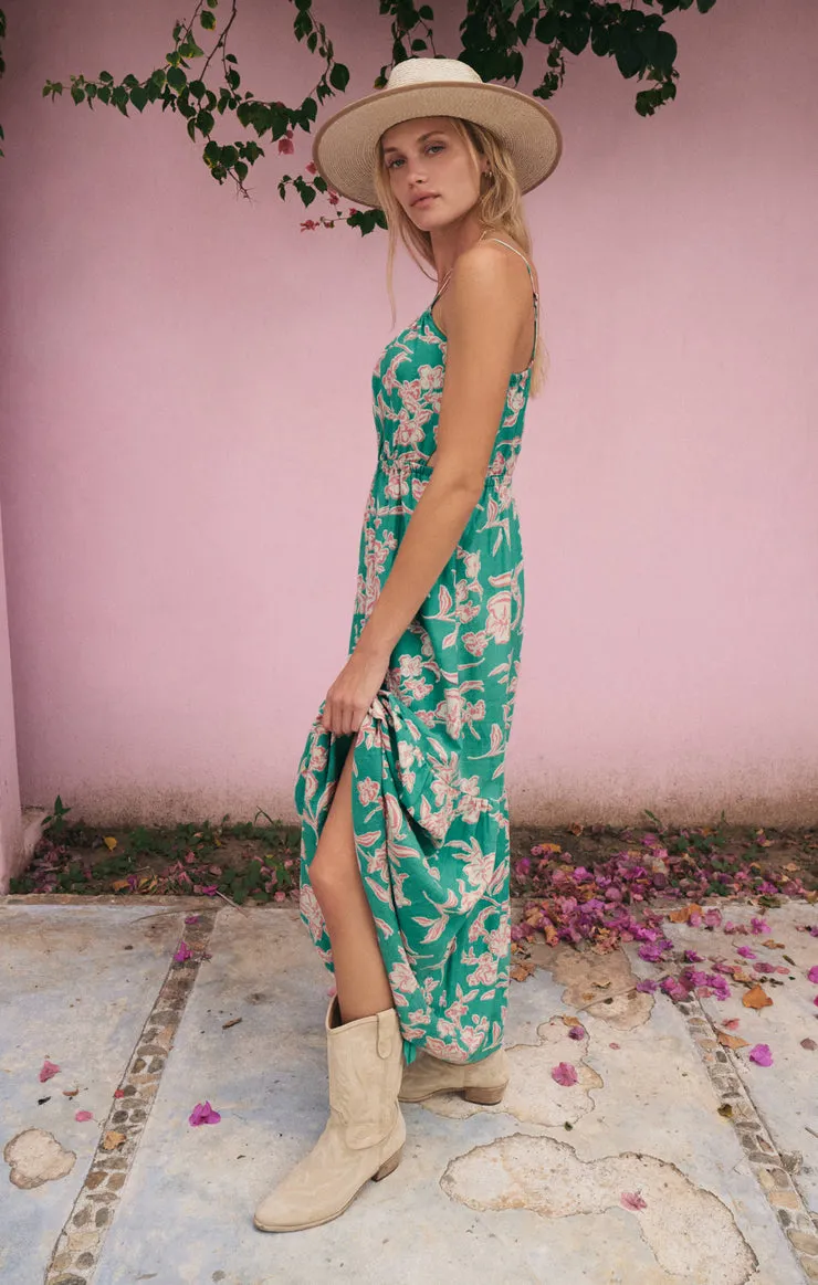 Z Supply Dewi Pacific Floral Maxi Dress